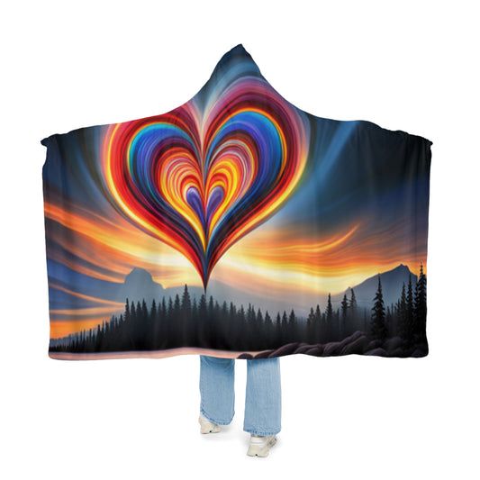 Cosmic Heart - Snuggle Blanket