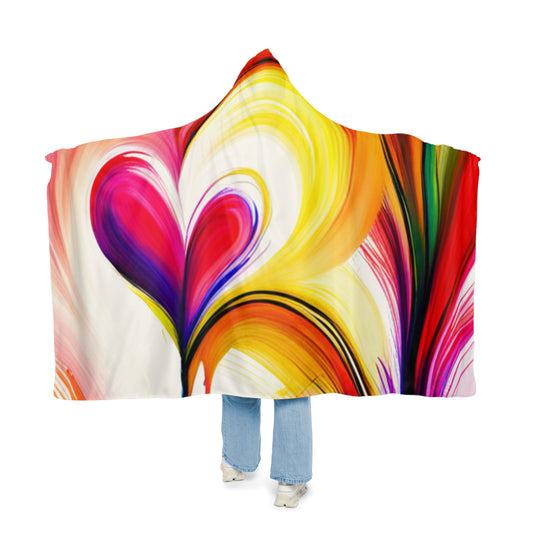 Artsy Heart - Snuggle Blanket
